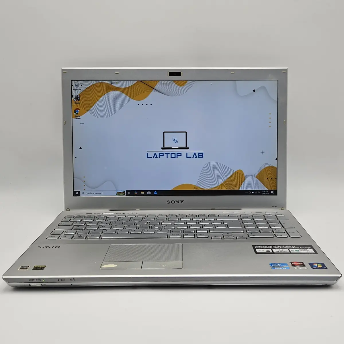 Laptop Second Hand Sony Vaio PCG-41414M - 15.6inch FHD Intel I5-2450M 8GB RAM 320GB HDD AMD Radeon 6600M Windows 10 Refurbished  [1]