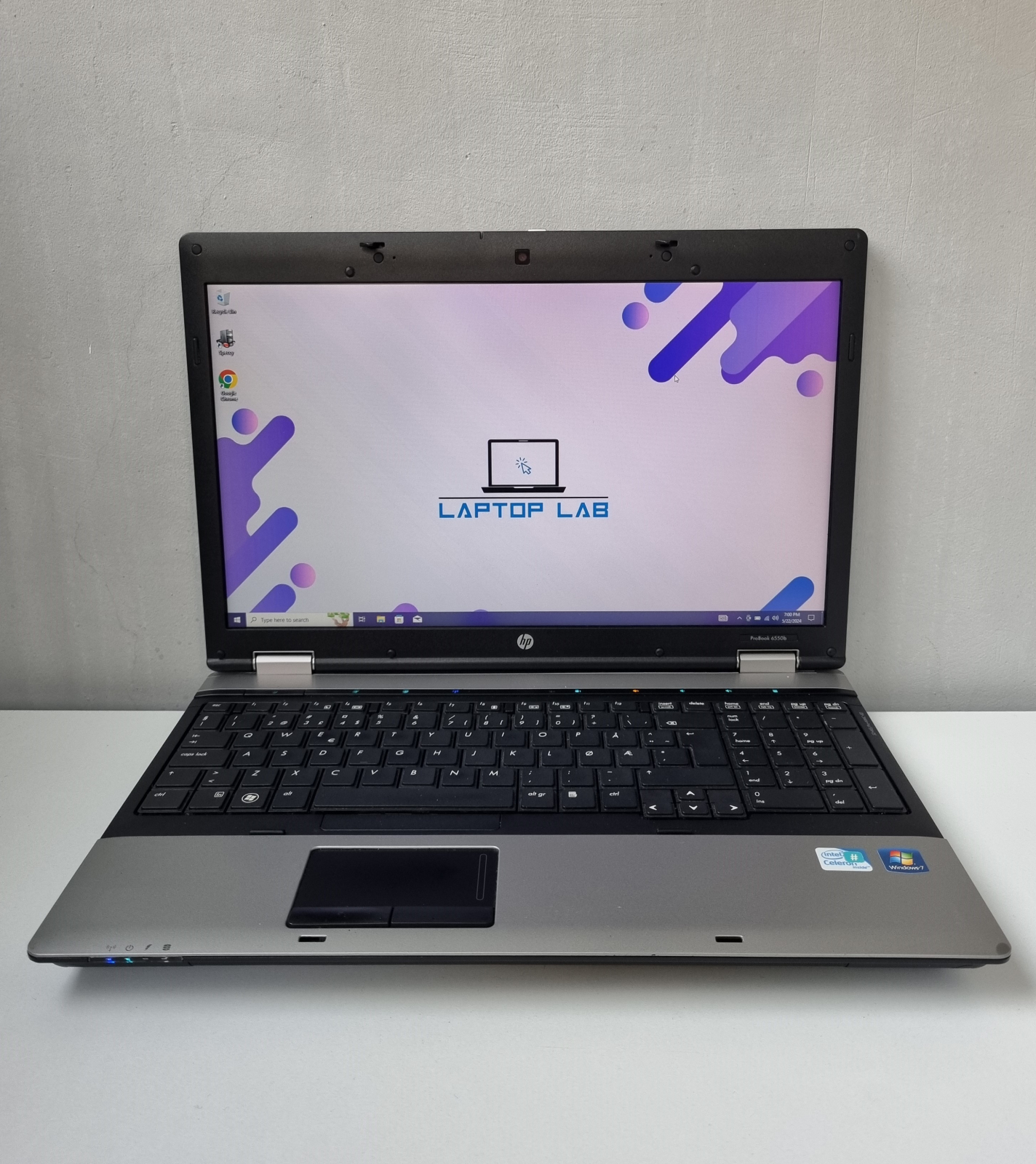 HP　ProBOOK　6550B　CELERON　P4600　4GB　320GB　DVDマルチ　15WノートブックWIN10&WPS　Office2016搭載　動作品 ポイント5倍! 訳あり・中古ノートパソコン Windows 10