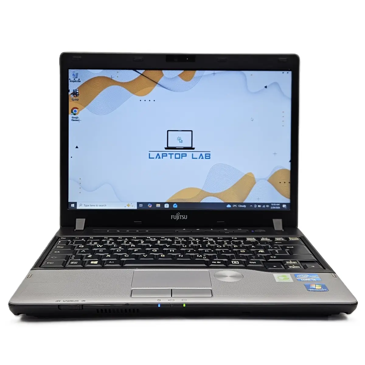 Laptop Second Hand Fujitsu LIFEBOOK P702 - 12.5inch Intel I5-3210M 8GB RAM 120GB SSD Windows 10 Refurbished