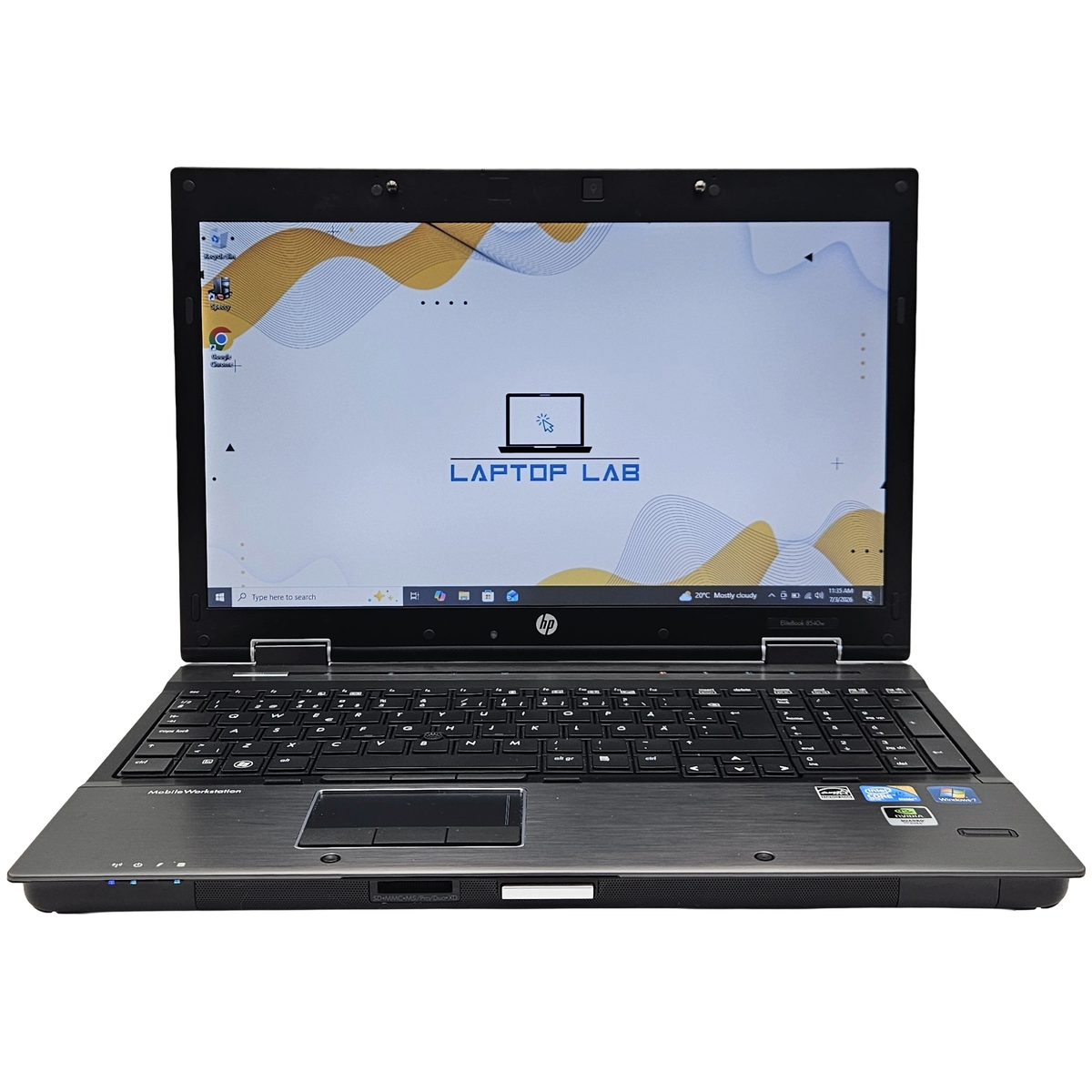 Laptop Second Hand HP Elitebook 8540W - 15.6inch Intel I5 540M 8GB RAM 320GB HDD NVidia Quadro FX 88