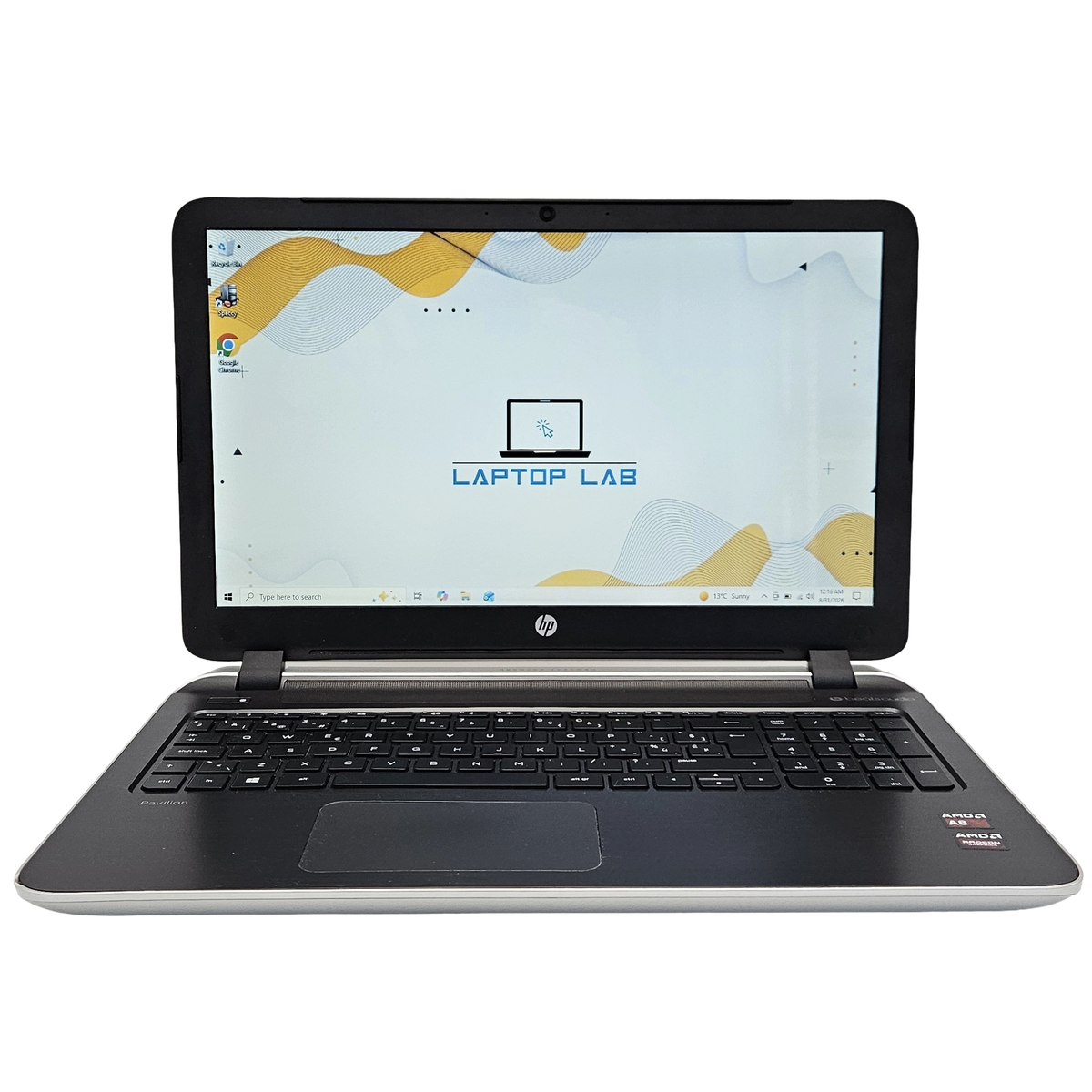 Laptop Second Hand HP Pavilion 15 - 15.6inch AMD A8-6410 12GB RAM 1000GB HDD AMD Radeon R7 M260 2GB Windows 10 Refurbished