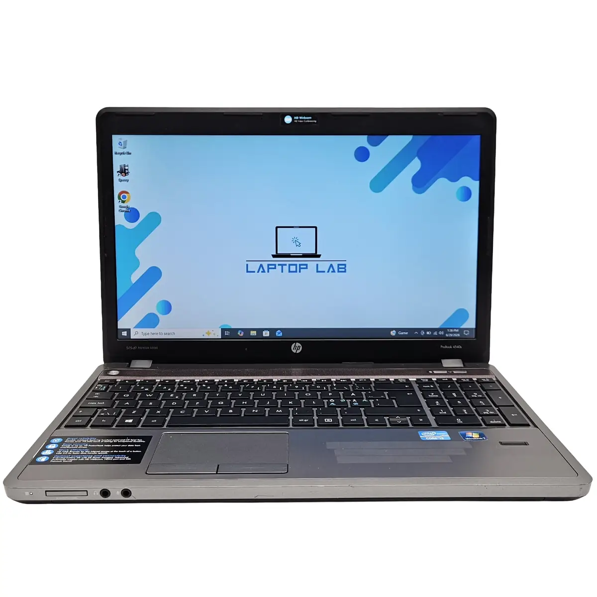 Laptop Second Hand HP Probook 4540S - 15.6inch Intel I3-2370M 8GB RAM 320GB HDD Windows 10 Refurbished