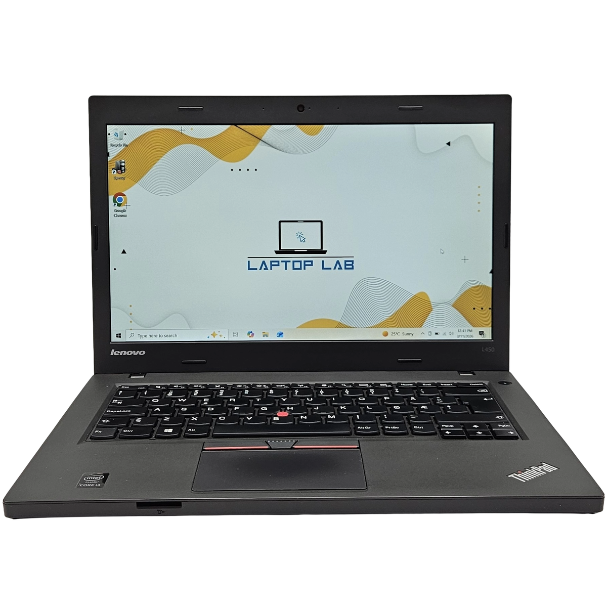 Laptop Second Hand Lenovo ThinkPad L450 - 14inch FHD Intel I3-5005U 8GB RAM 128GB SSD Windows 10 Refurbished