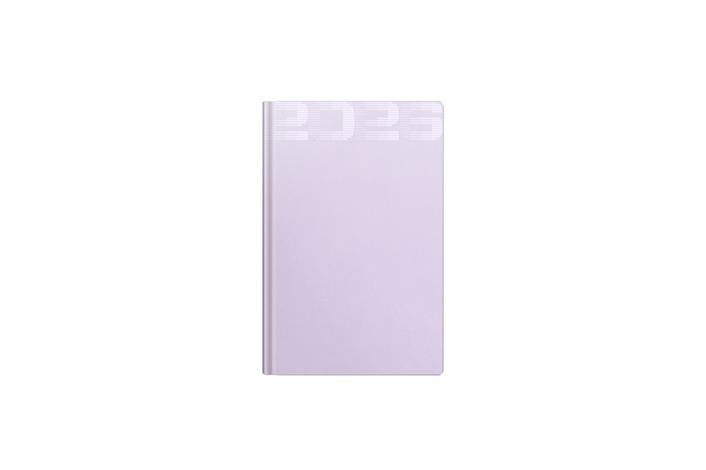 AGENDA DATATA A5 352PAG PREMIUM DELUXE NOTO COPERTA PIELE SINTETICA LILA 2027 [2]