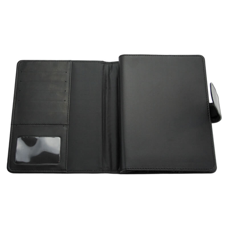 Agenda Lux A5 cu clapă, Interior datat detașabil, Bluette Nero [2]