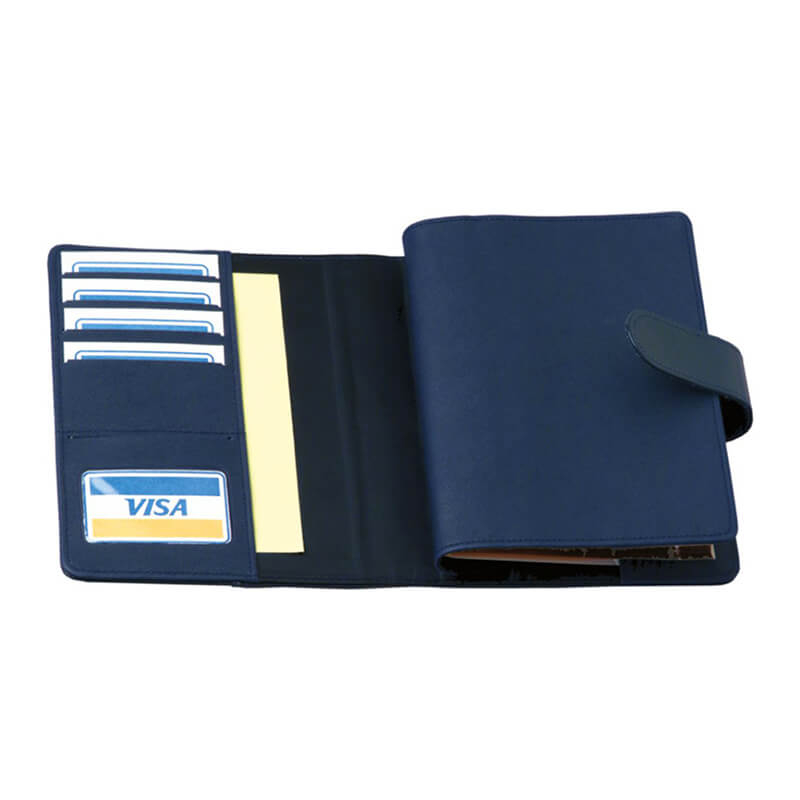 Agenda Lux A5 cu clapă, Interior datat detașabil, Bluette Blu [2]