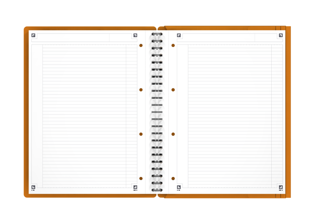 AGENDA ORG OXFORD INTERNATIONAL MEETING BOOK A4+ 80F SPIRA PEFC DICTANDO PORTOCALIU [5]