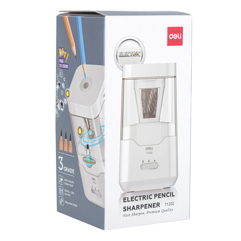 Ascutitoare electrica Deli cu 3 trepte de ascutire [7]