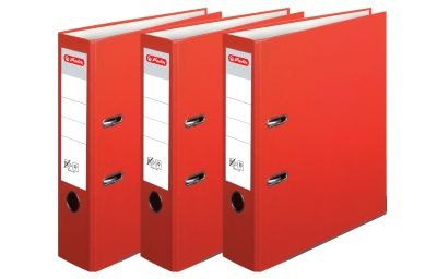 Biblioraft Herlitz A4 75 mm PP bordo [1]