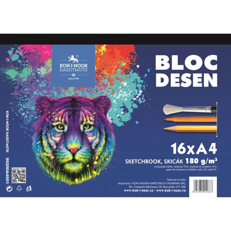 bloc-de-desen-a4-180-g-koh-i-noor-animale-630972 [2]