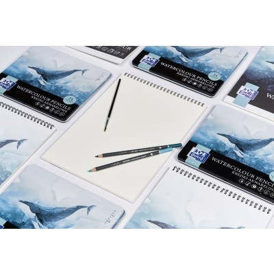 BLOC DESEN OXFORD WATERCOLOUR A4 20F 300G/MP FSCÂ® MIX70% COLECTIA ARTISTIC [4]