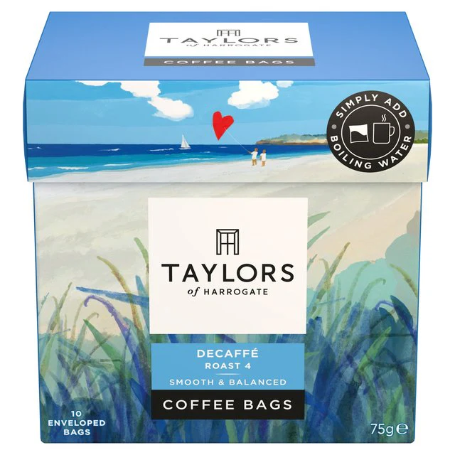 Cafea plicuri Decaffé, Taylors of Harrogate, 100% Arabica, 10 bucati, 75 g [6]