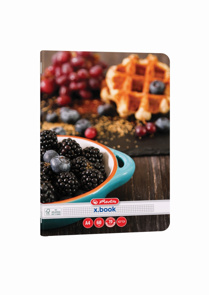 Caiet matematica A4 60 file Herlitz  Healthy Snack [1]