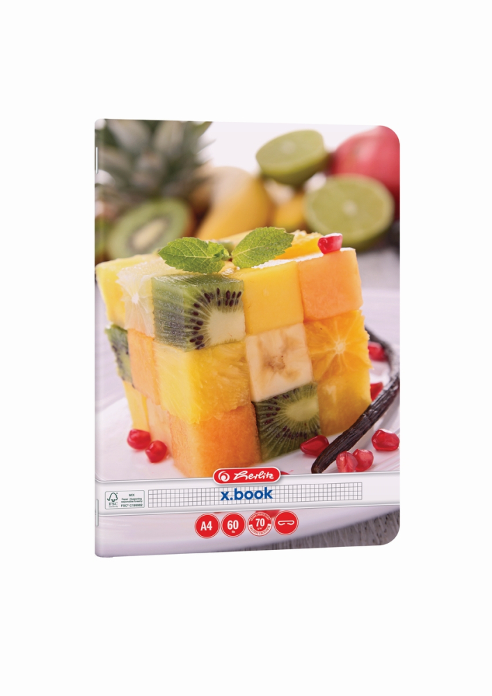 Caiet matematica A4 60 file Herlitz  Healthy Snack [3]