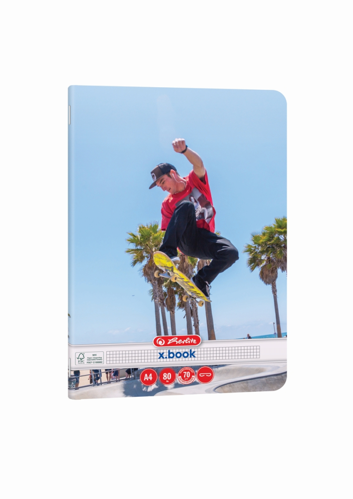 Caiet matematica A4 80 file Herlitz Extreme [1]