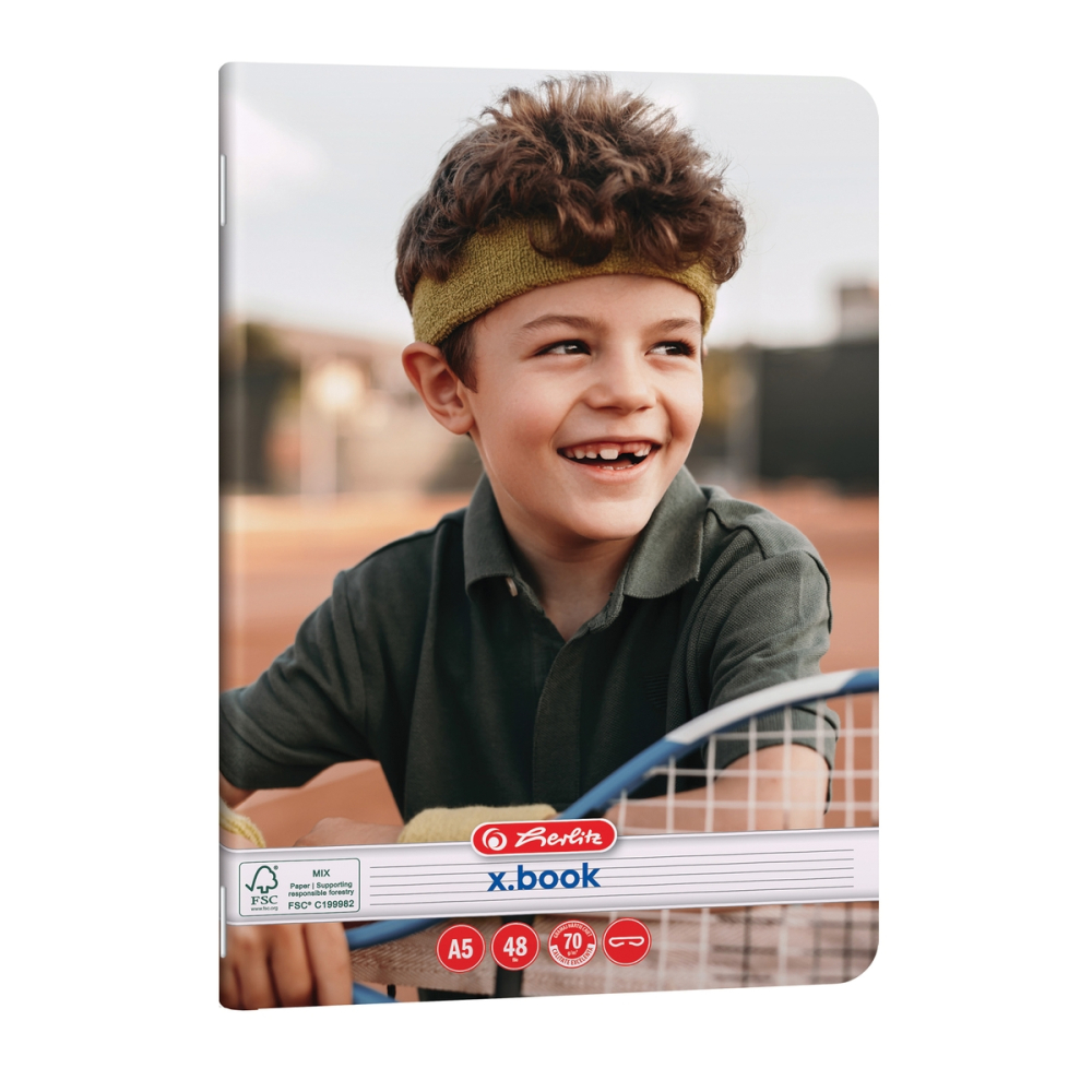 Caiet dictando A5, 48 file, Herlitz, coperta Sports [1]