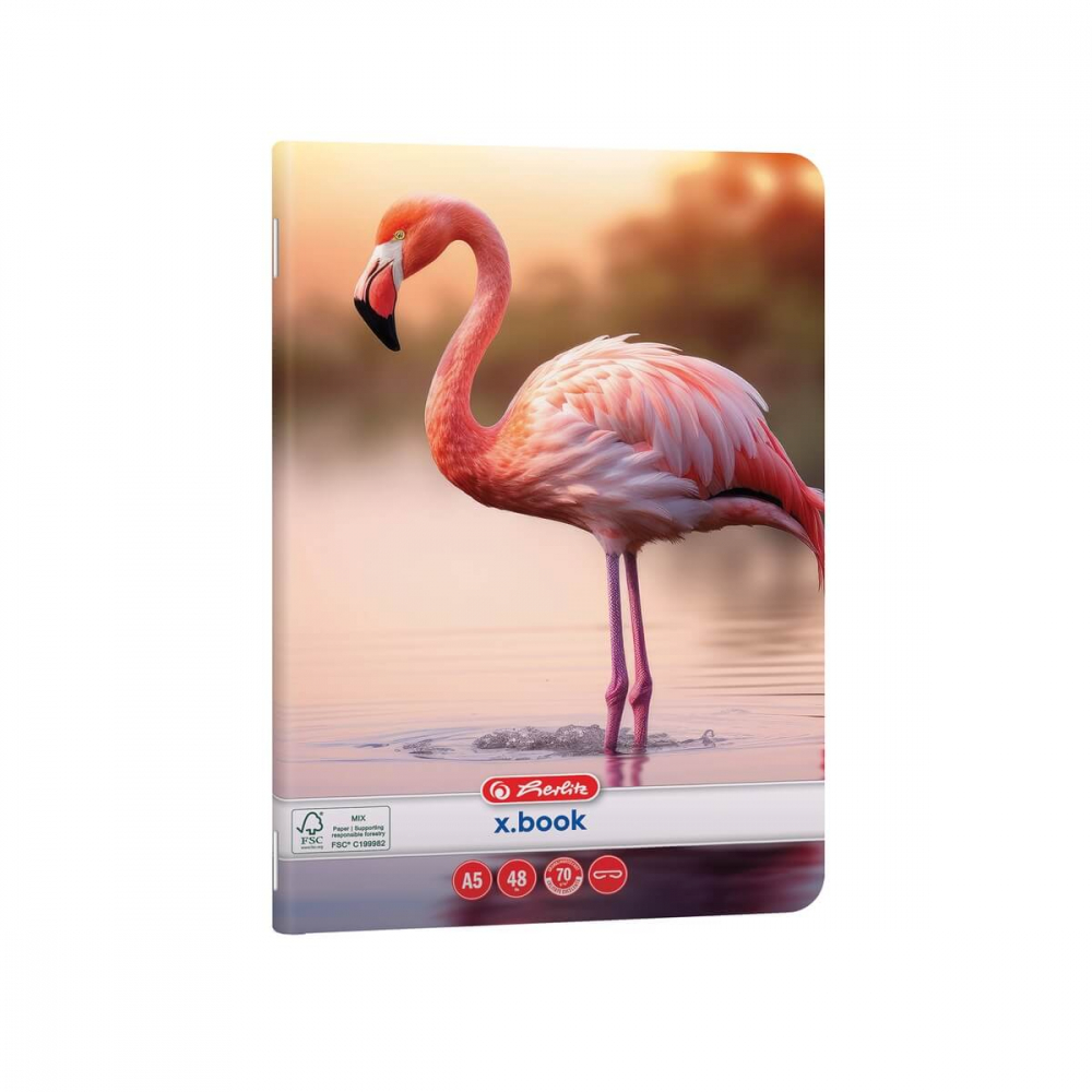 Caiet A5 48 file veline Herlitz Animals [5]