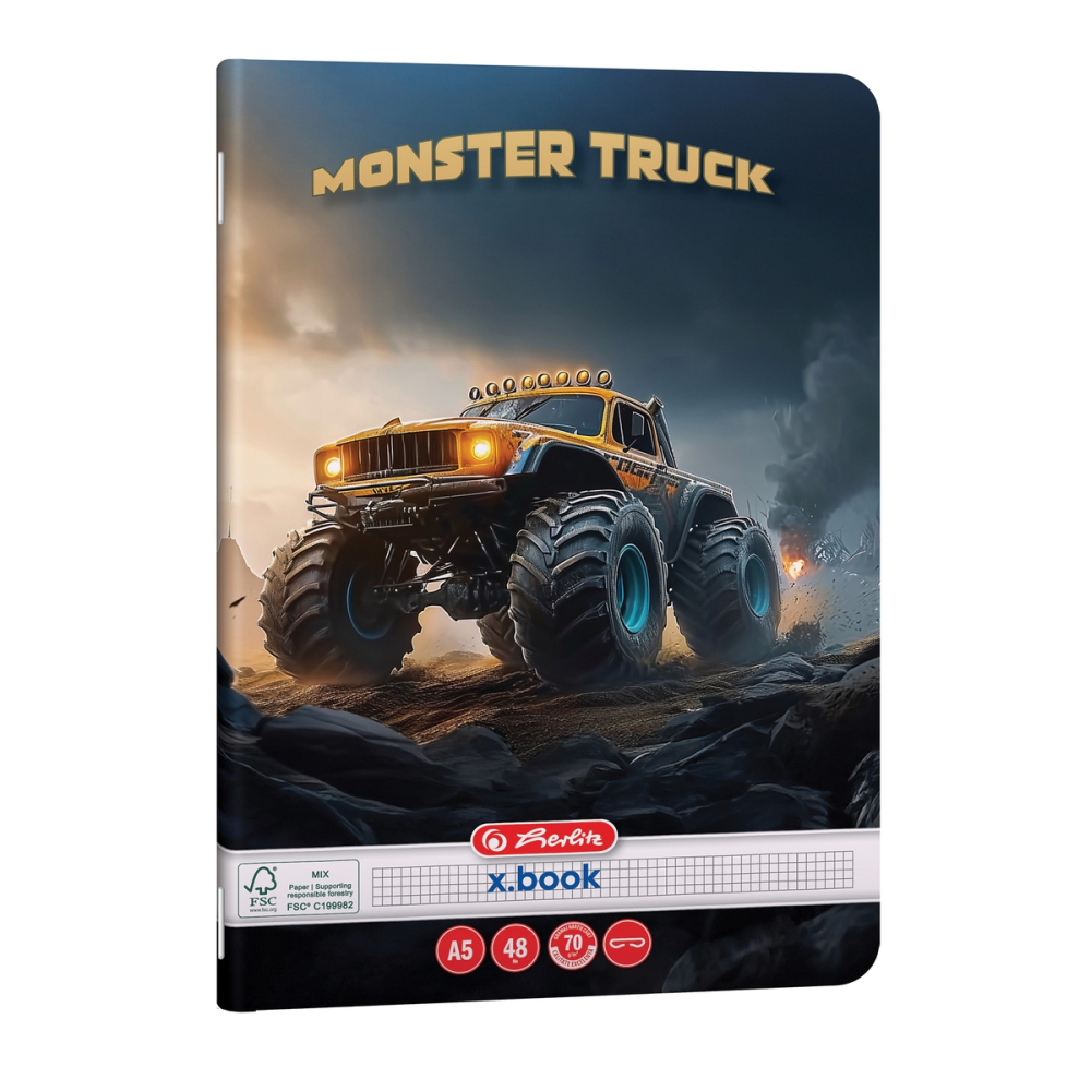 CAIET A5 48F PATRATELE MONSTER TRUCK [3]
