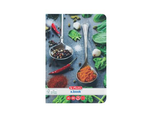 Caiet A5 80 file dictando Herlitz Spices [2]