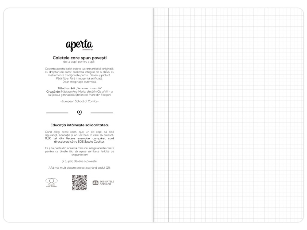 Caiet A4 de matematică, 48 file, 80 g/mp – Terra Necunoscută [2]