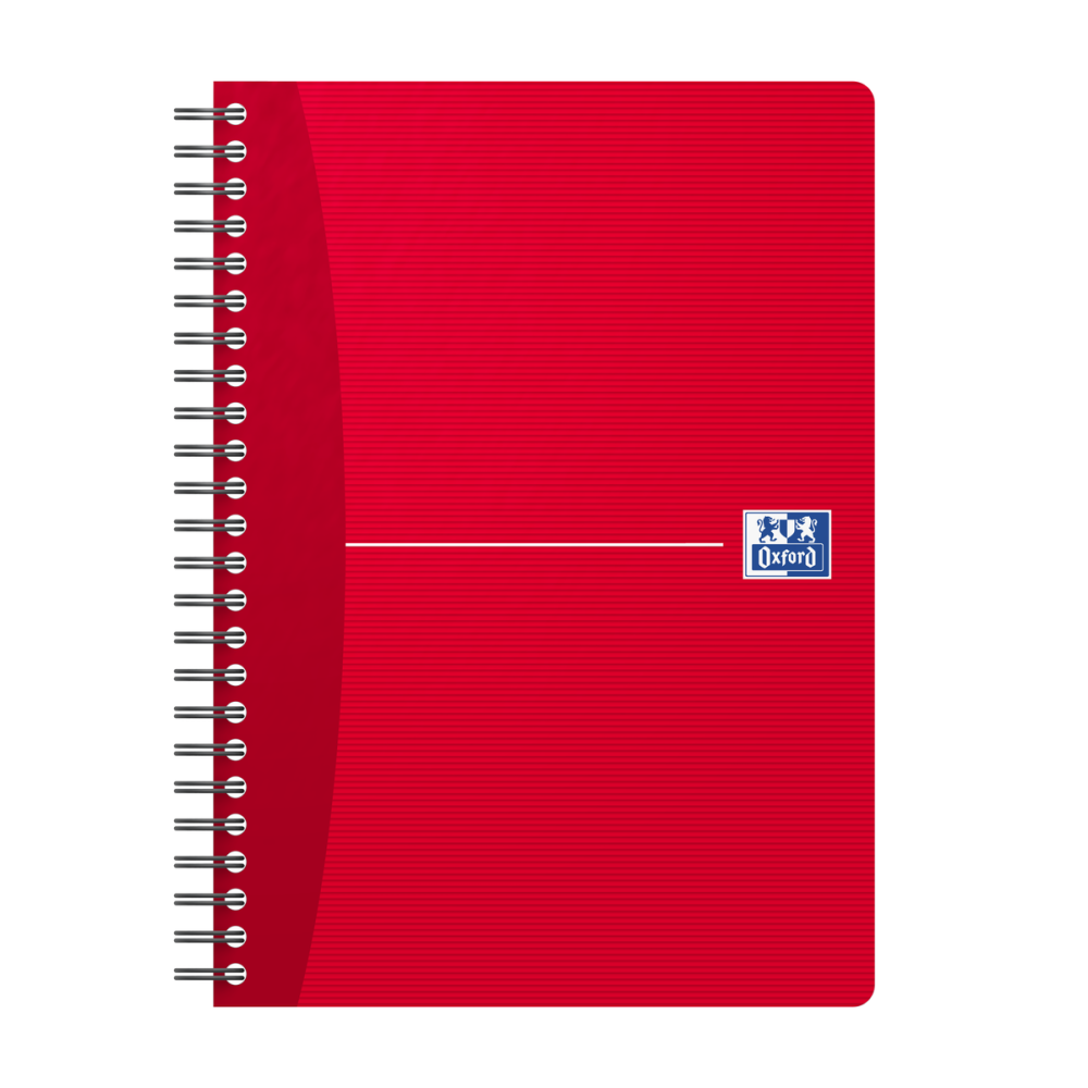 CAIET ORG OXFORD OFFICE ESSENTIALS A5 90F SPIRA PEFC ECOLABEL DICTANDO DIVERSE CULORI [3]