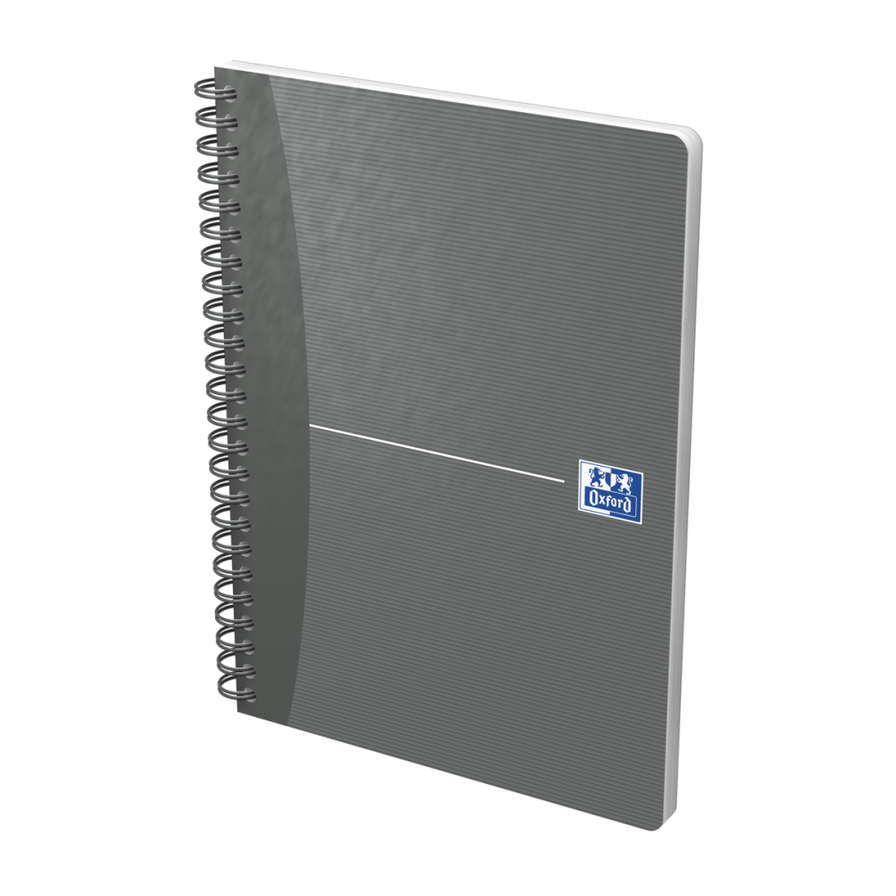 CAIET ORG OXFORD OFFICE ESSENTIALS A5 90F SPIRA PEFC ECOLABEL PATRATELE DIVERSE CULORI [6]