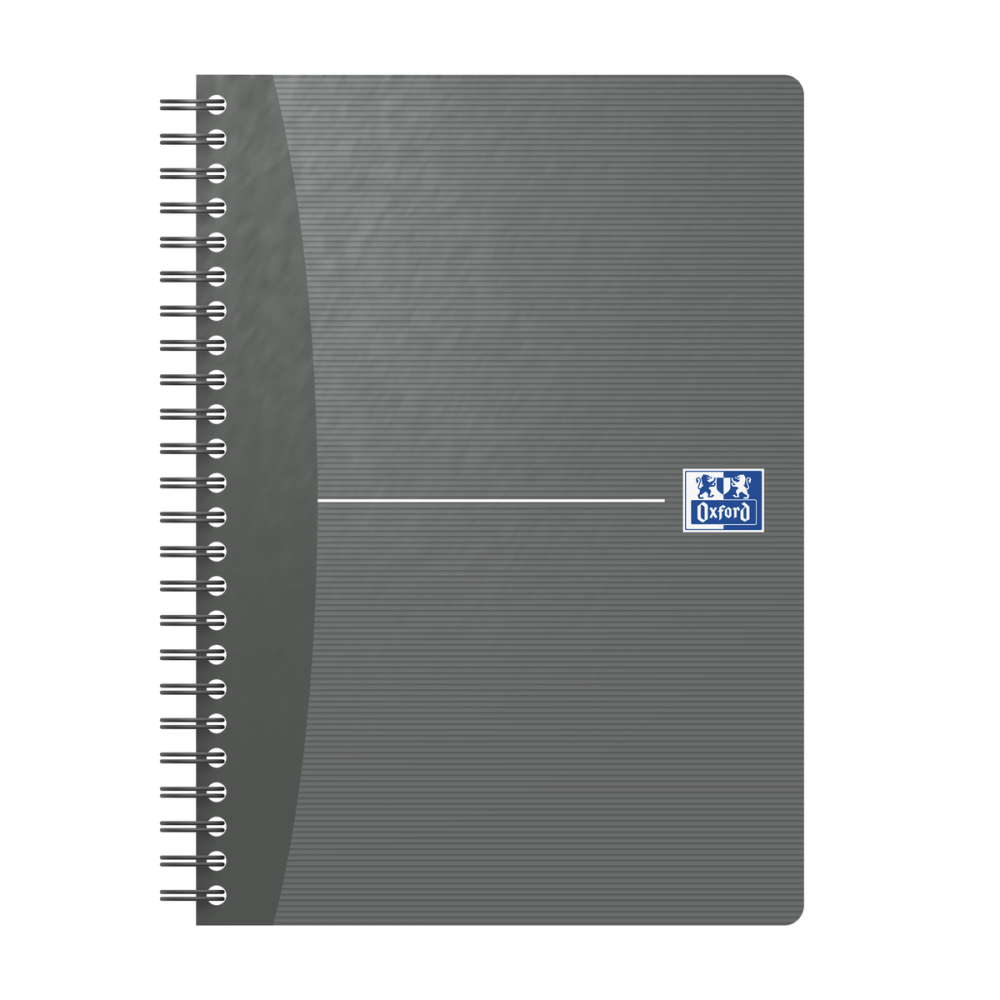 CAIET ORG OXFORD OFFICE ESSENTIALS A5 90F SPIRA PEFC ECOLABEL DICTANDO DIVERSE CULORI [4]