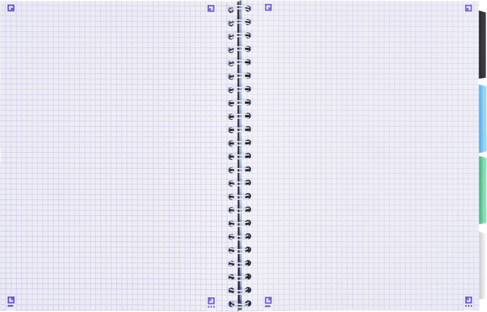 CAIET ORG OXFORD PROJECT BOOK A4 80F SPIRA SCRIBZEE PEFC PATRATELE GRADIENT CLASSIC DIVERSE CULORI [3]