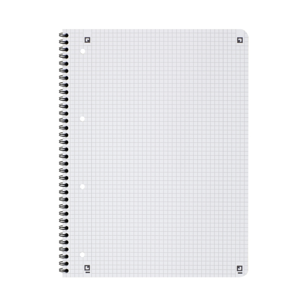 CAIET OXFORD TOUCH DUO A4+ 80F SCRIBZEE ECOLABEL DICTANDO+PATRATELE ALBASTRU AQUA [5]