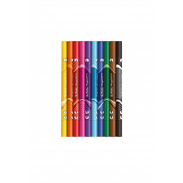 Carioca + fineliner 10 culori Herlitz My Pen [2]