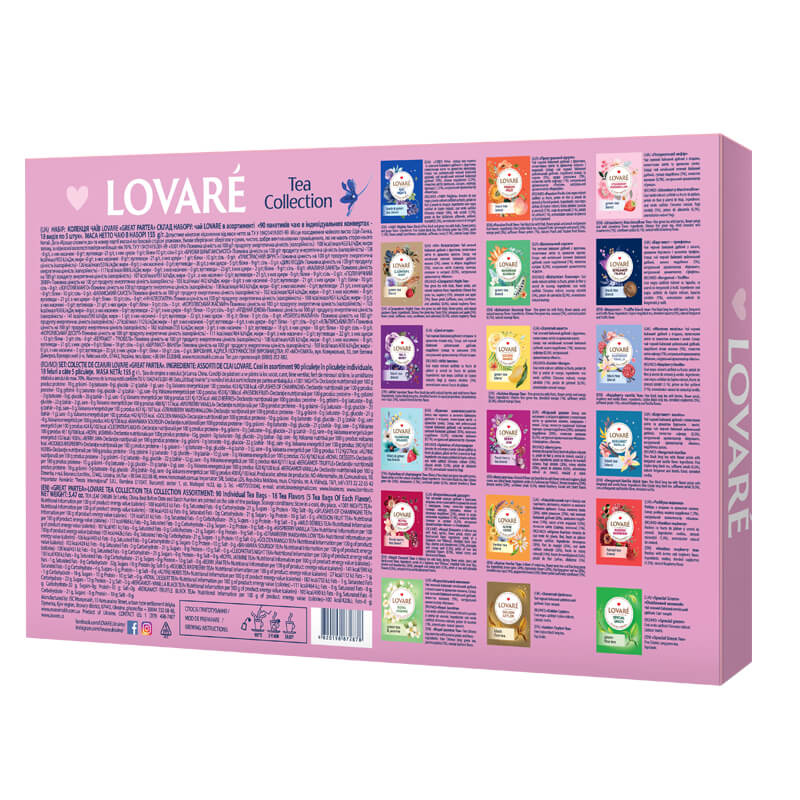 Ceai Lovare Great Partea Collection - Selectie 18 arome, 90 plicuri [4]