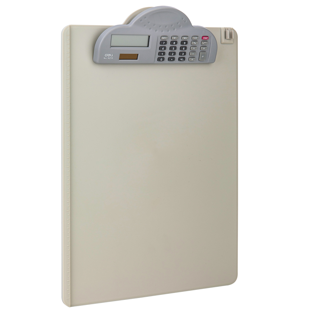 Clipboard A4 profesinal Deli cu calculator [4]