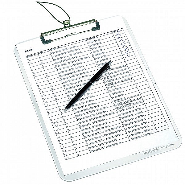 Clipboard simplu A4 Herlitz Easy Orga transparent [2]