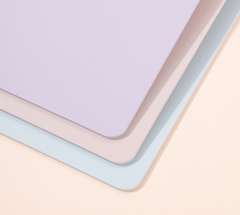 Clipboard simplu A4 Deli Foam Macarons - Mov [4]