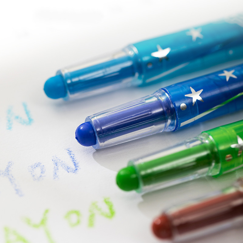 Creioane cerate retractabile 12 culori Deli [4]