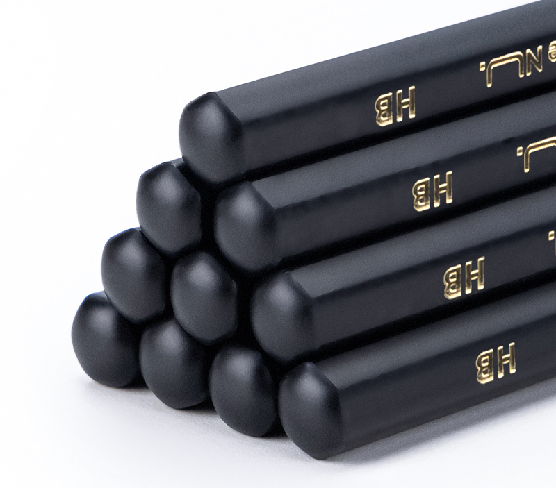 Creion grafit HB lemn negru Nusign Deli [5]