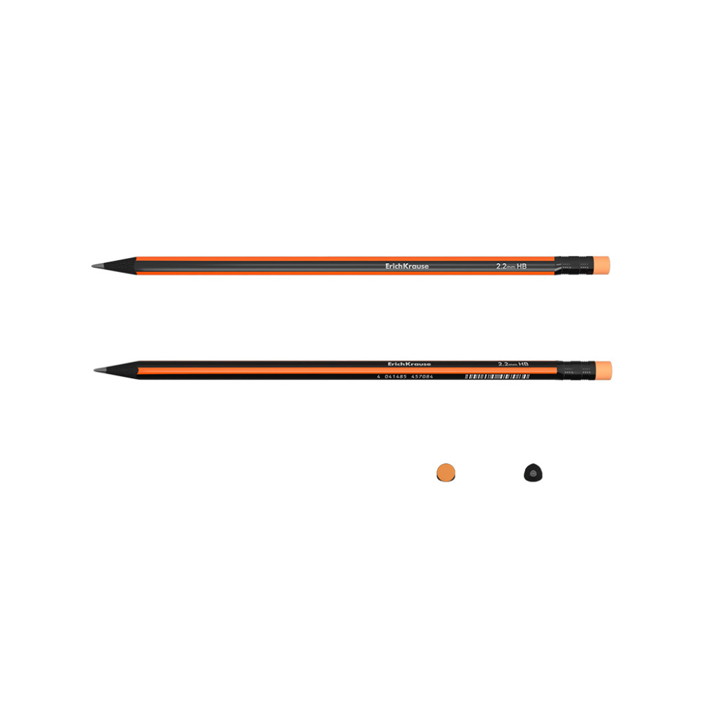 Creion HB cu radiera ErichKrause Vivo [3]