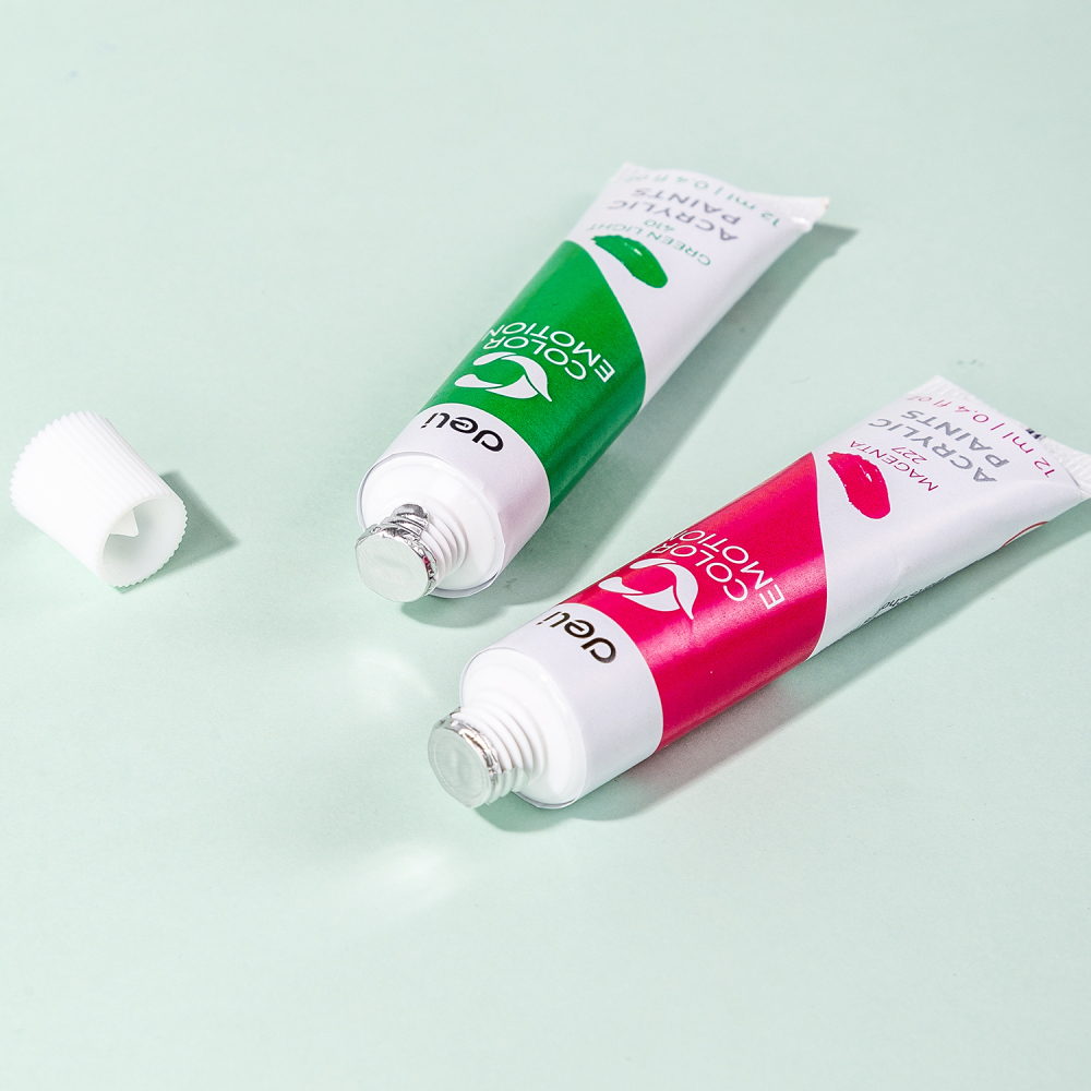 Culori acrilice 12 culori 12 ml Deli Color Emotion [3]