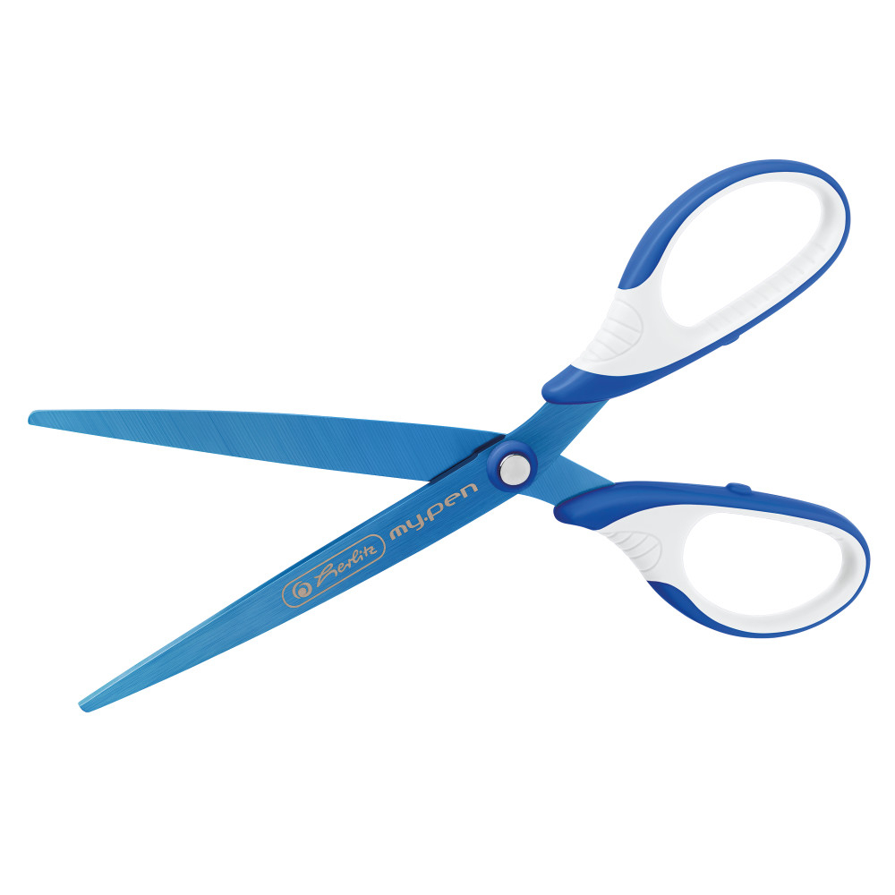 FOARFECA MY.PEN VARF ASCUTIT 18CM ALBASTRU/ALB BLISTER [3]