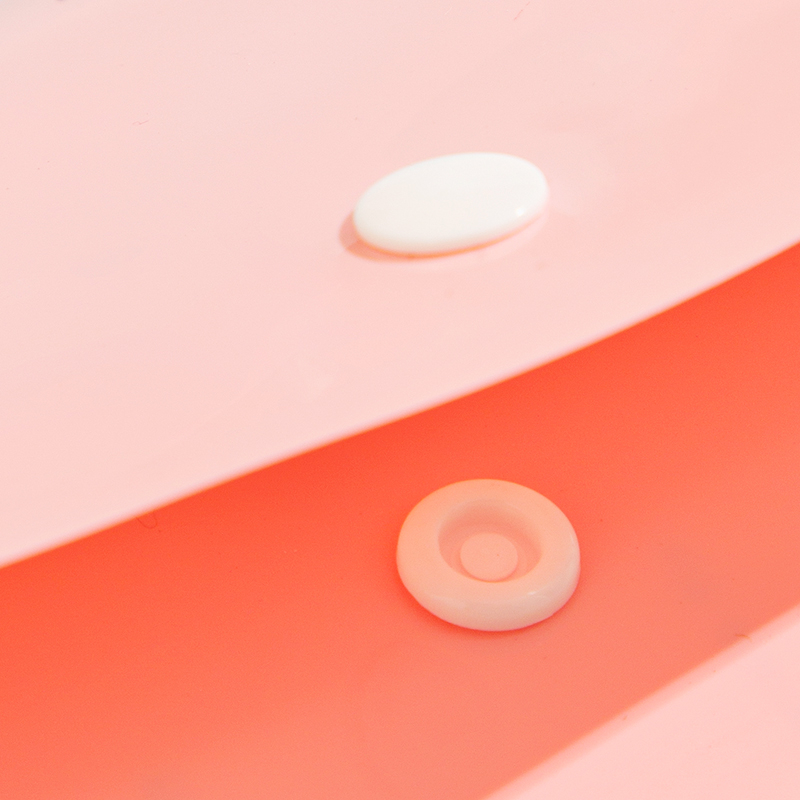 Mapa din plastic A4 cu buton Deli vernil [4]