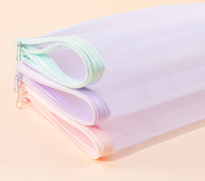 Mapa protectie poliester, inchidere cu fermoar, A4 Deli [3]