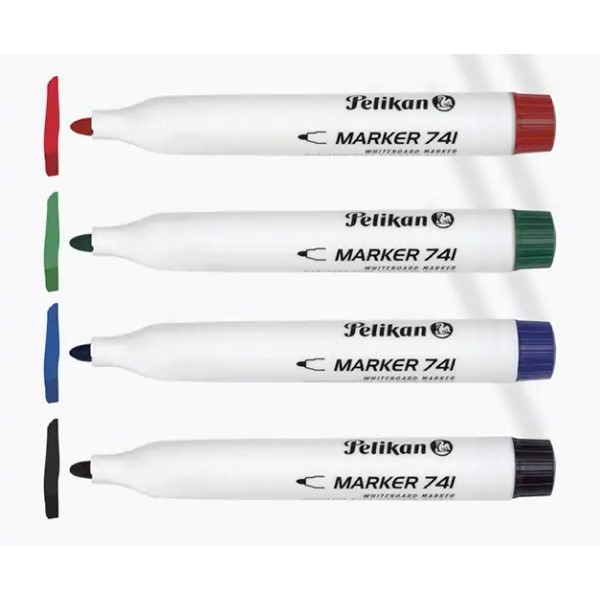Marker pentru tabla alba/whiteboard Pelikan 741 negru [1]