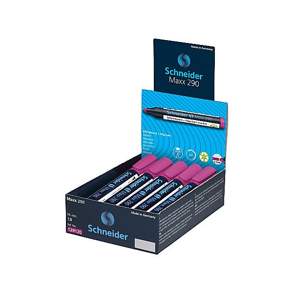 Marker pentru tabla alba/whiteboard Schneider 290 roz [2]