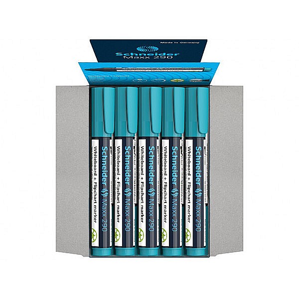 Marker pentru tabla alba/whiteboard Schneider 290 turcoaz [3]