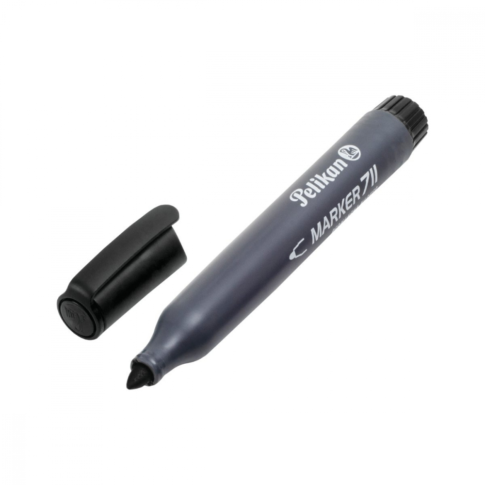 Marker permanent Pelikan 711 negru [2]