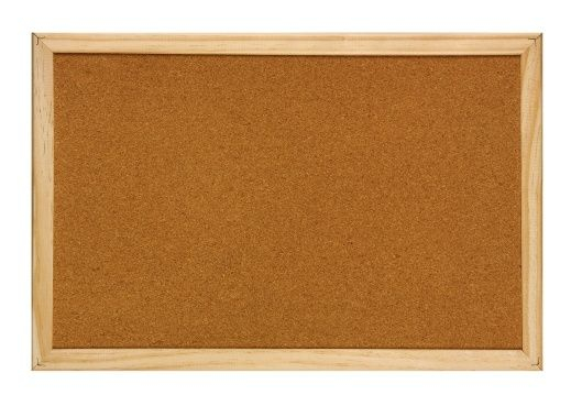 Panou de pluta 90x120 cm cu rama din lemn [1]