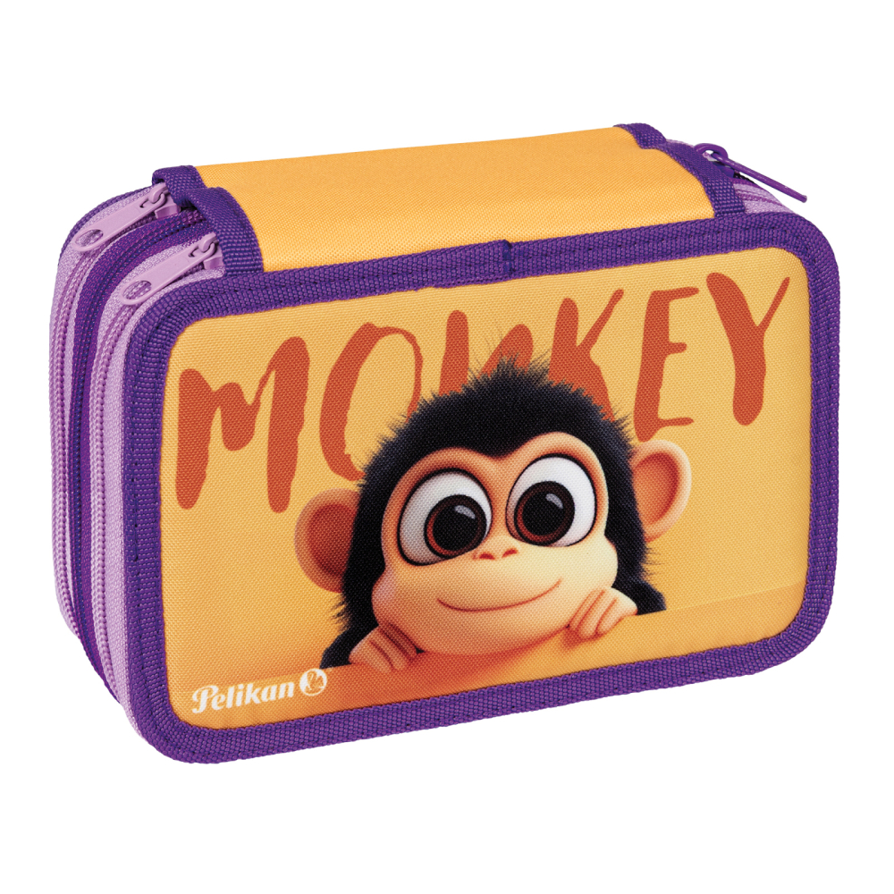 Penar echipat Pelikan 43 piese, 3 fermoare, design Happy Animals [5]