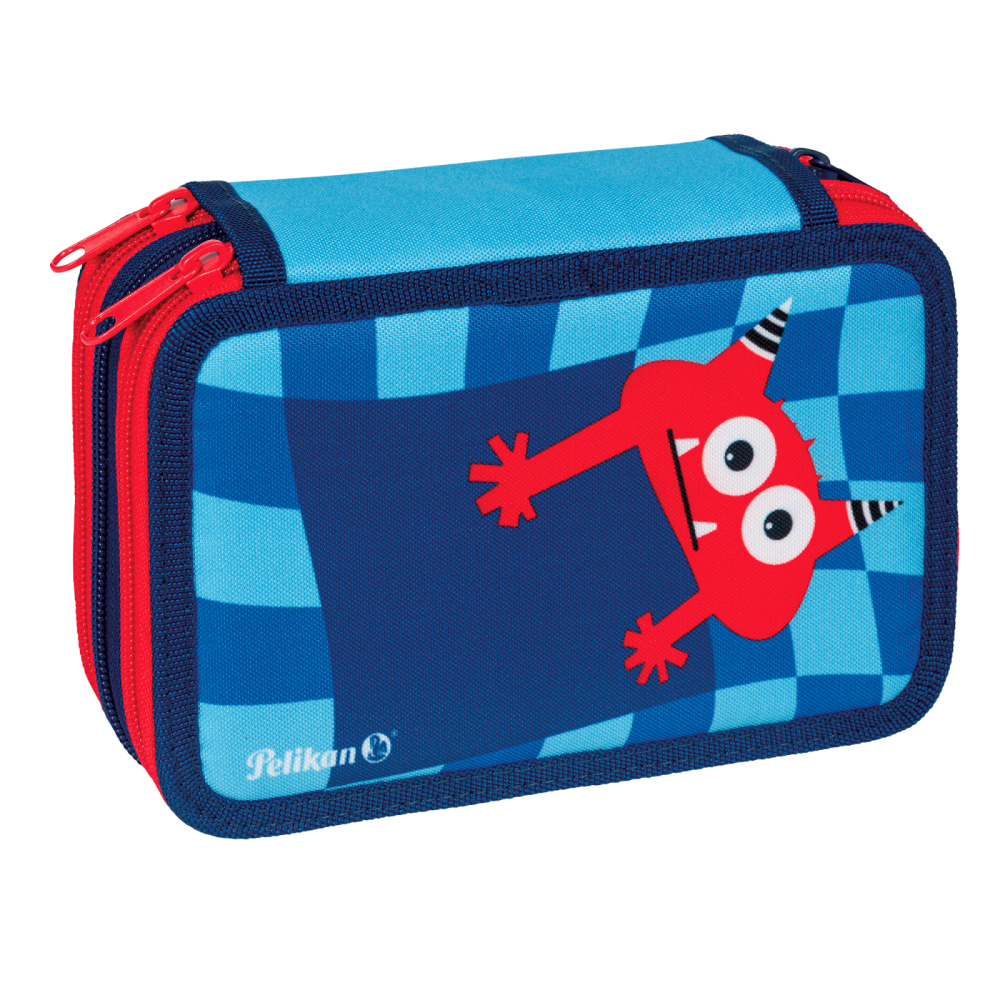 Penar echipat Pelikan 43 piese, 3 fermoare, design Monsters [4]