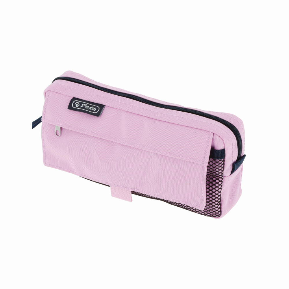 Penar etui cu 2 compartimente Herlitz, diverse culori pastel [3]