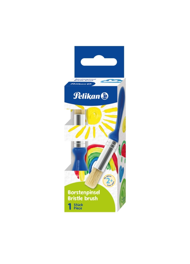 Pensula pentru copii mici, cu maner gros, 2 ani + [2]